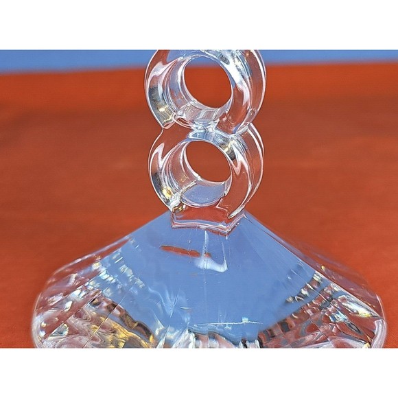 Birthday 2000 Millennium Champagne Flute Crystal Cristal D'arques France - Picture 12 of 13